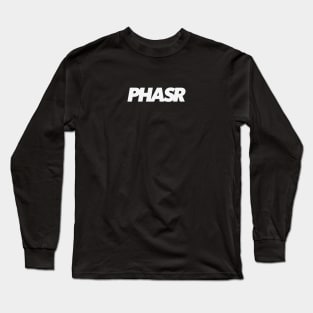 PHASR Classic Logo in Off White Long Sleeve T-Shirt